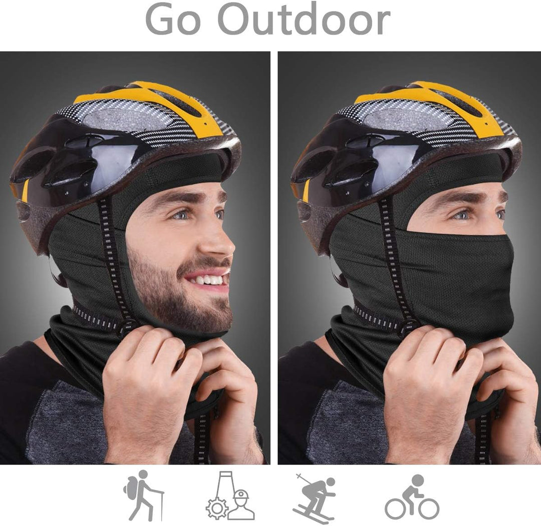 Balaclava Face Mask, Ski Mask UV Protector Lightweight for Motorcycle Cycling Running
