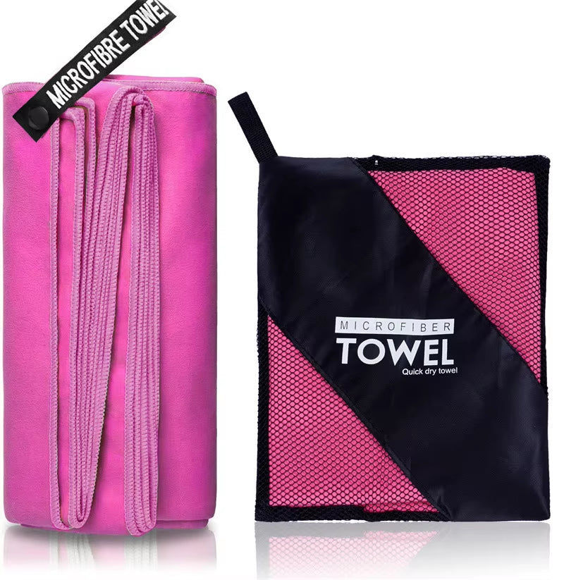 Quick-Drying Sports Towel 40X80/80X160Cm Blue Grey Green Orange Swimming Gym Fitness Camping Running Beach Washcloth Towels