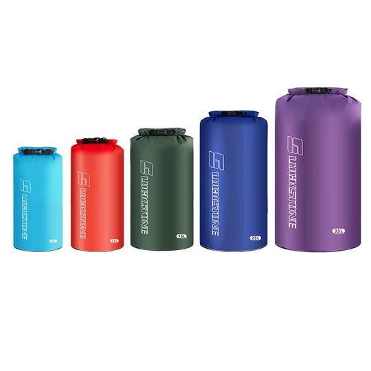 3/5/8/12/15/25/35/75L Waterproof Dry Bag Sack Ultralight Drifting Swimming Clothes Storage Bag Rafting Kayaking Sport Bag