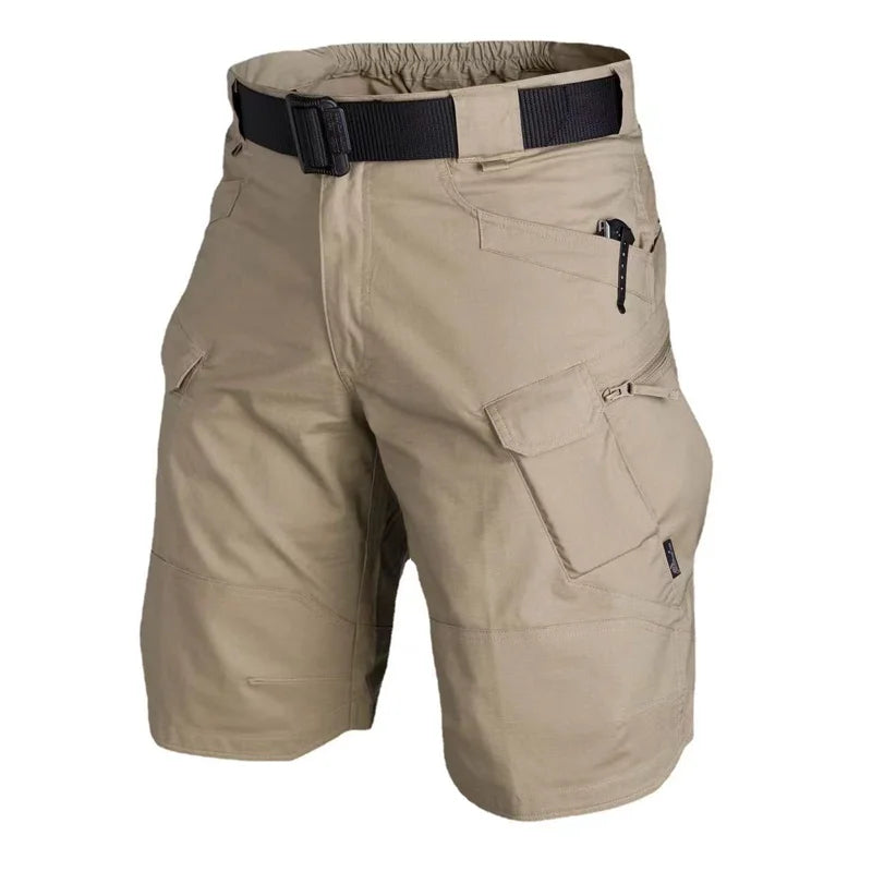Men'S Outdoor Cargo Shorts Summer Waterproof Urban Shorts Trekking Camping Hiking Climbing Trainning Fishing Panttdoor Sports