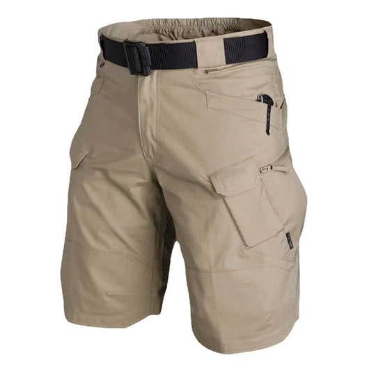 Men'S Outdoor Cargo Shorts Summer Waterproof Urban Shorts Trekking Camping Hiking Climbing Trainning Fishing Panttdoor Sports