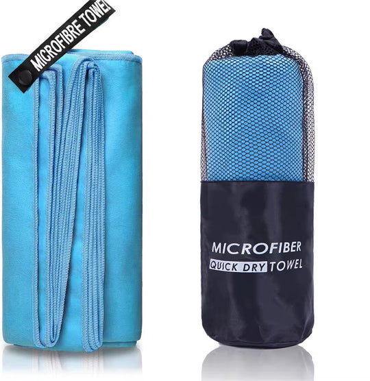 Quick-Drying Sports Towel 40X80/80X160Cm Blue Grey Green Orange Swimming Gym Fitness Camping Running Beach Washcloth Towels