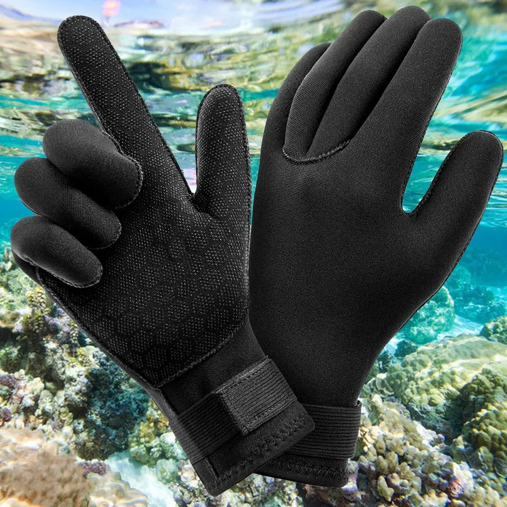 3mm Wetsuit Gloves Thermal anti Slip Neoprene