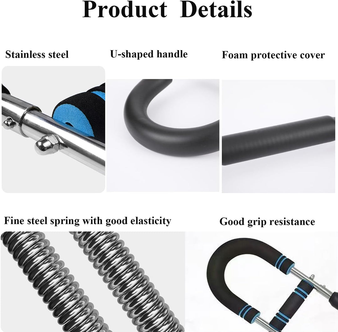 Twister Arm Trainer, Adjustable Chest Workout Equipment, Arm Trainer for Men, Arm Exercise Equipment, Chest Trainer for Men, Shoulders and Forearms Muscle Training Fitness Equipment