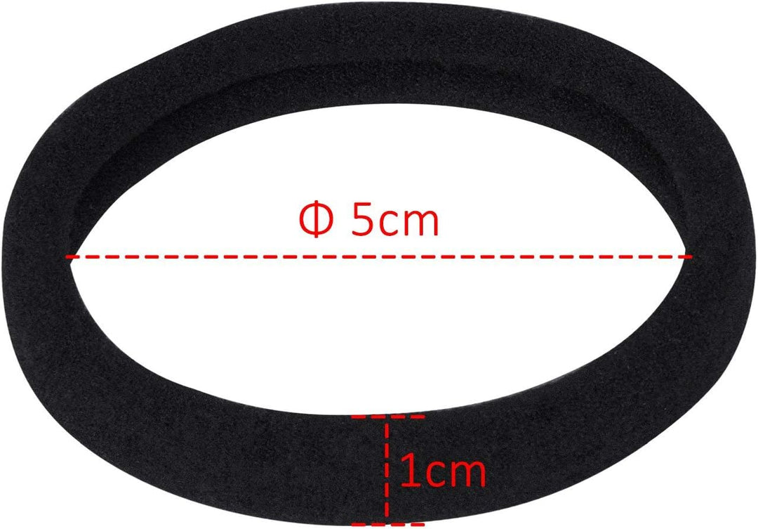 20 Pieces Large Cotton Stretch Hair Ties Bands Rope Ponytail Holders Headband for Thick Heavy and Curly Hair