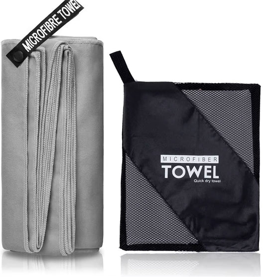 Quick-Drying Sports Towel 40X80/80X160Cm Blue Grey Green Orange Swimming Gym Fitness Camping Running Beach Washcloth Towels