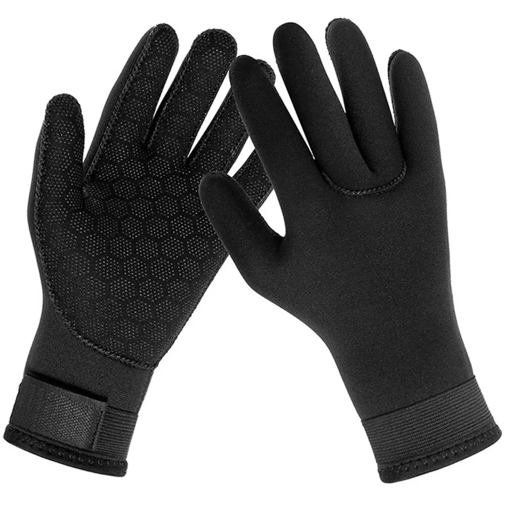 3Mm Wetsuit Gloves Thermal anti Slip Neoprene Scuba Diving Gloves Surfing Gloves for Spearfishing Swimming Rafting Kayaking