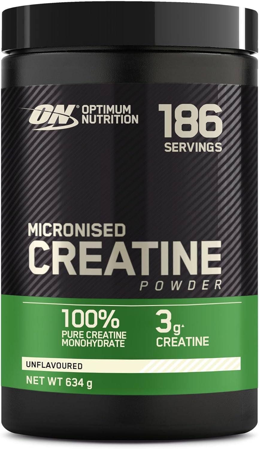 Micronised Creatine Powder 186 Servings, 634 G