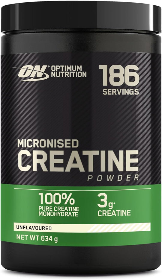 Micronised Creatine Powder 186 Servings, 634 G