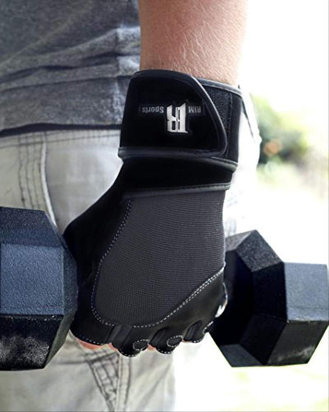 Premium Leather Weight Lifting Gloves with Wrist Support for Supreme Protection Wrist Wrap Gloves with Palm Padded and Thumb Protected Workout Gloves for Weightlifting, Pullups & Deadlift