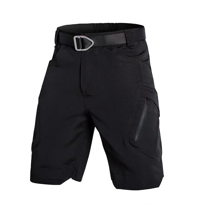 Men'S Outdoor Cargo Shorts Summer Waterproof Urban Shorts Trekking Camping Hiking Climbing Trainning Fishing Panttdoor Sports