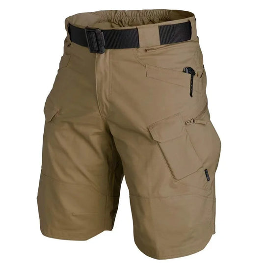 Men'S Outdoor Cargo Shorts Summer Waterproof Urban Shorts Trekking Camping Hiking Climbing Trainning Fishing Panttdoor Sports