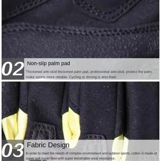 Outdoor Sports Motorcycle Military Fan Gloves Tactical Gloves Cycling Gloves Sports Military Training Non-Slip Fitness Gloves