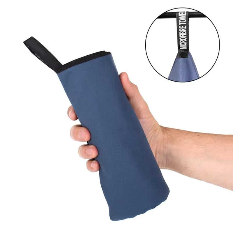 Quick-Drying Sports Towel 40X80/80X160Cm Blue Grey Green Orange Swimming Gym Fitness Camping Running Beach Washcloth Towels