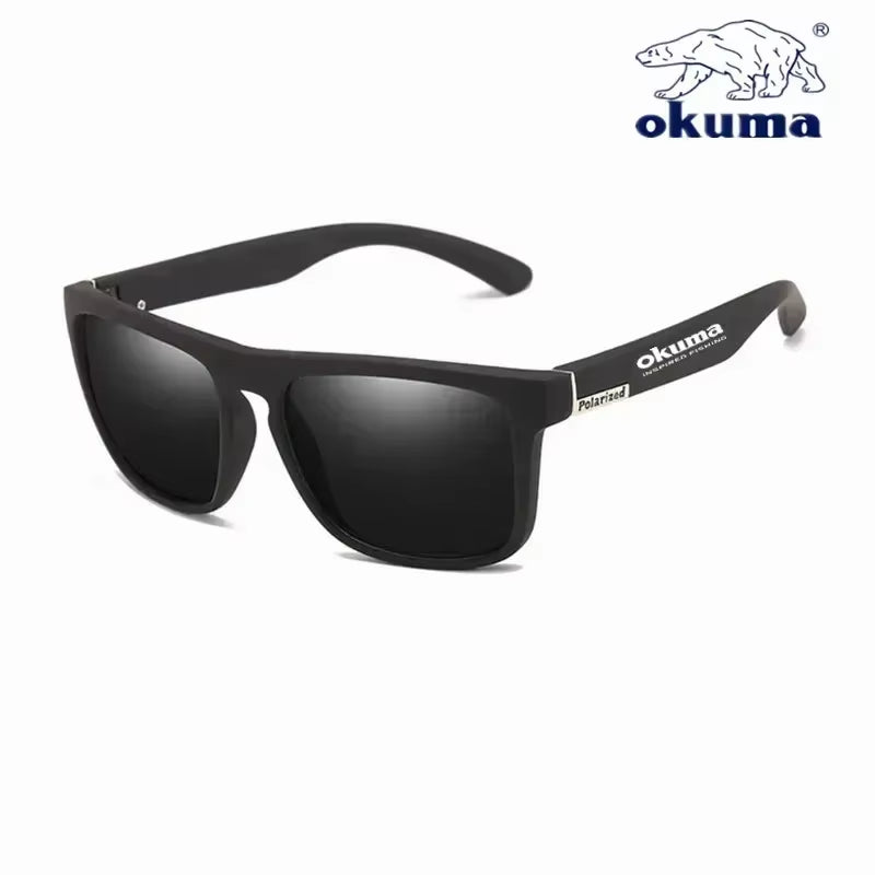 Okuma Polarized Sunglasses UV400 for Men and Women Outdoor Hunting, Fishing, Driving Bicycles, Sunglasses Optional Box